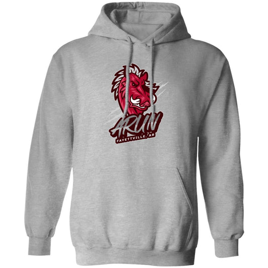 logo-generator-featuring-an-aggressive-warthog-2975u ARUN - Pullover Hoodie