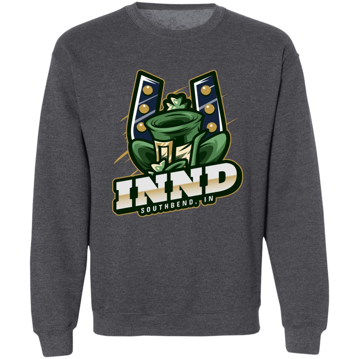 INND (2) Crewneck Pullover Sweatshirt