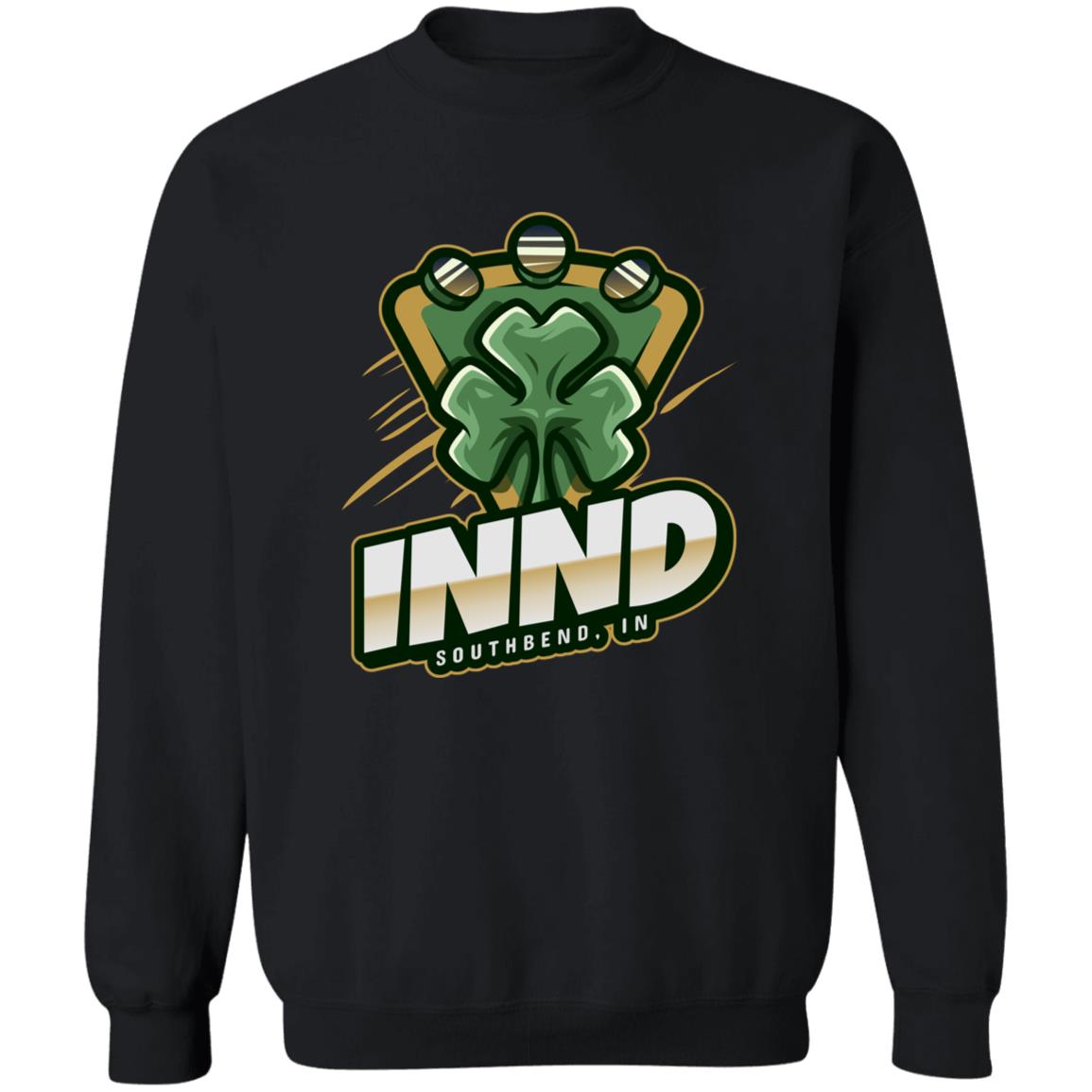 INND (4) Crewneck Pullover Sweatshirt