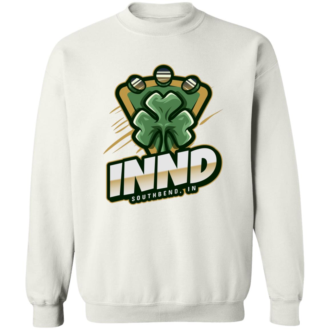 INND (4) Crewneck Pullover Sweatshirt