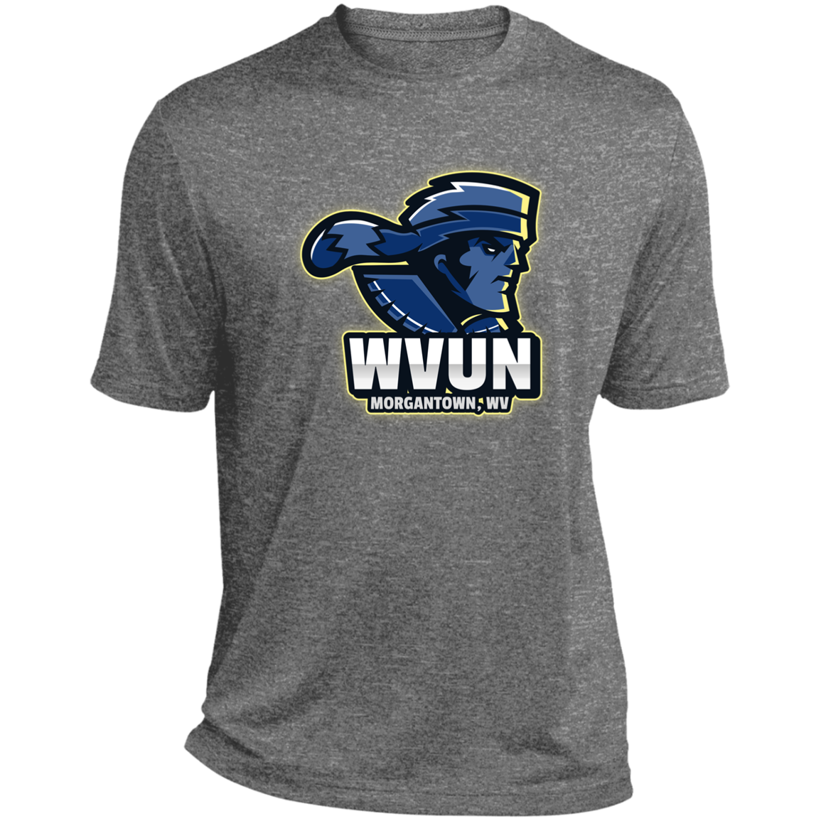 WVUN Heather Performance Tee