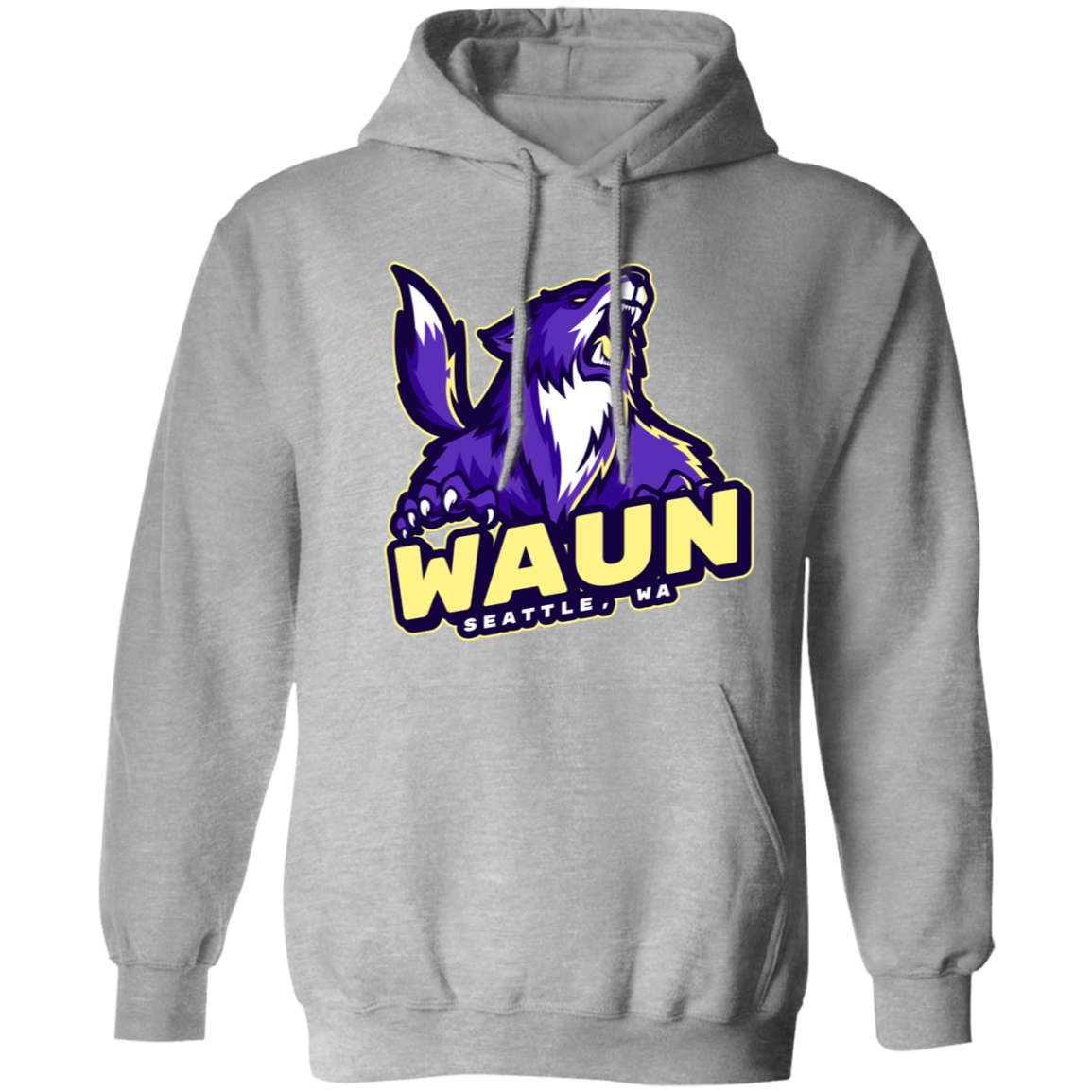 WAUN Pullover Hoodie 8 oz (Closeout)