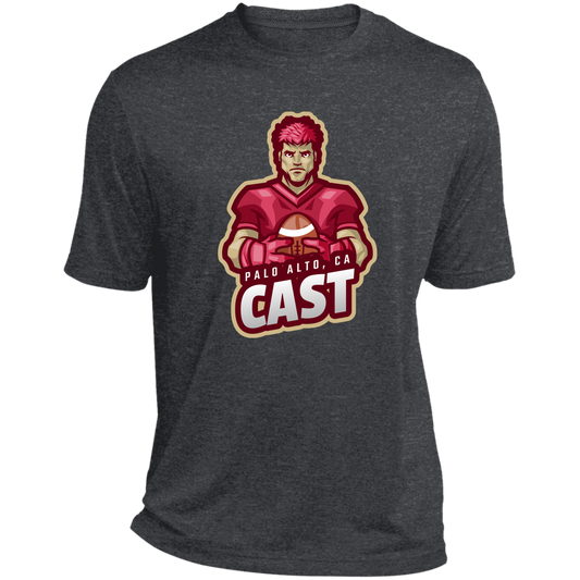 CAST Heather Performance Tee