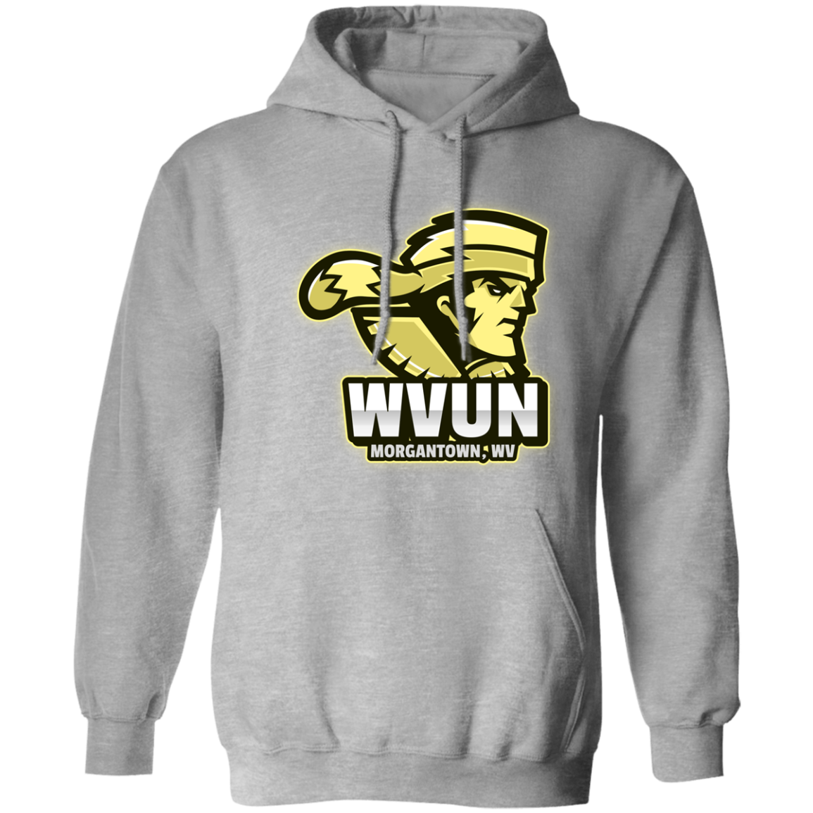 WVUN Pullover Hoodie 8 oz (Closeout)