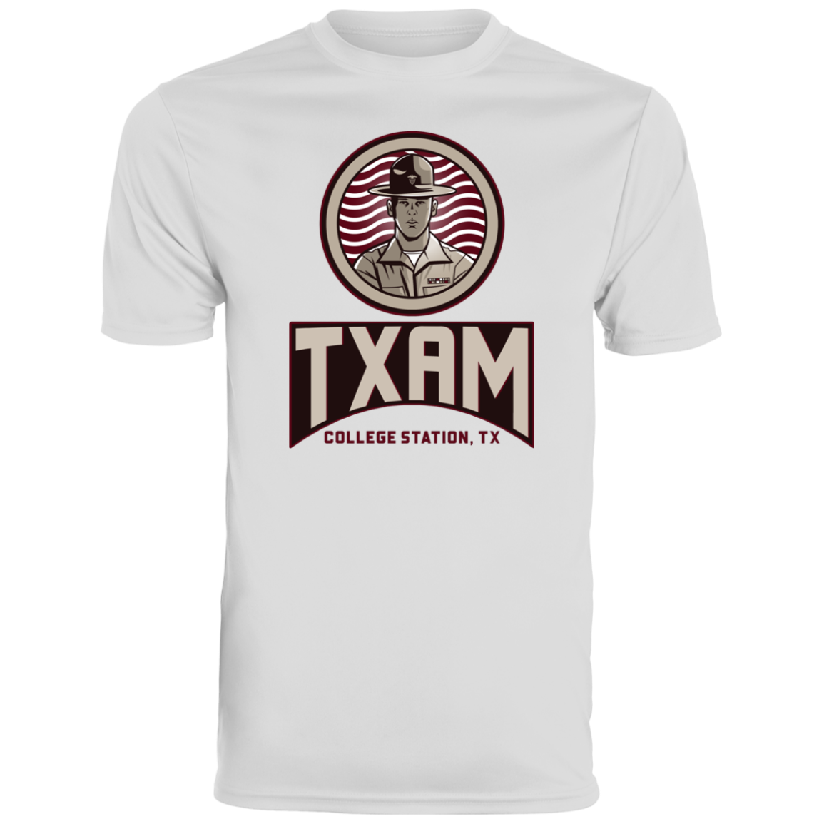 TXAM Men's Moisture-Wicking Tee