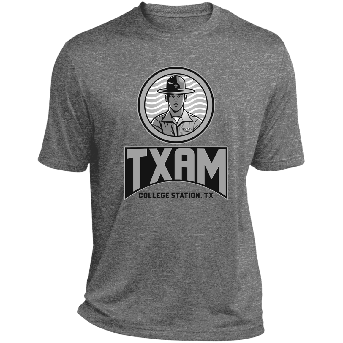 TXAM Heather Performance Tee