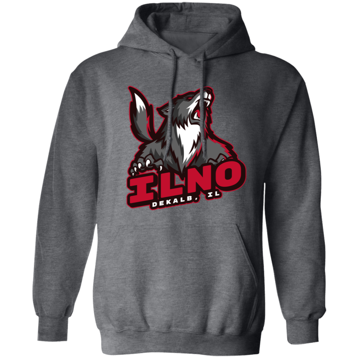 ILNO Pullover Hoodie 8 oz (Closeout)