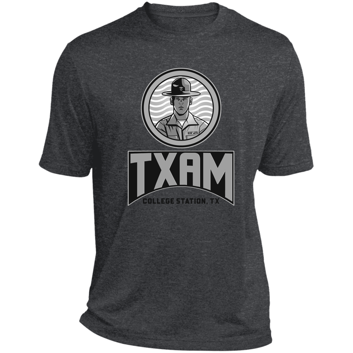 TXAM Heather Performance Tee