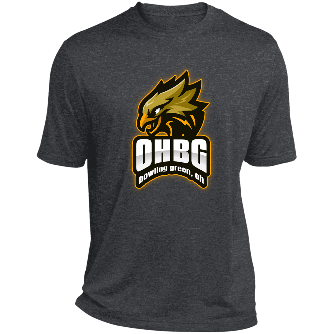 OHBG Heather Performance Tee