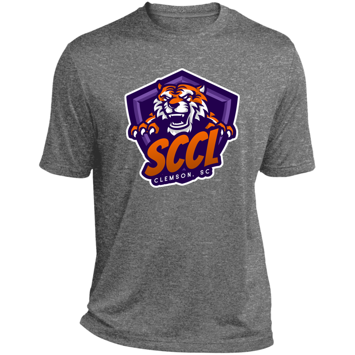 SCCL Heather Performance Tee