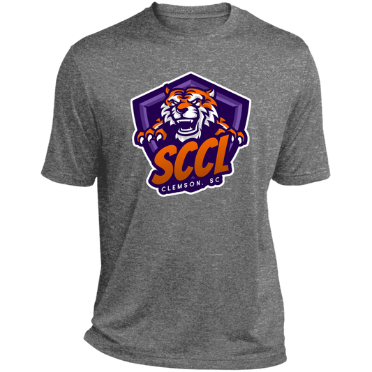 SCCL Heather Performance Tee