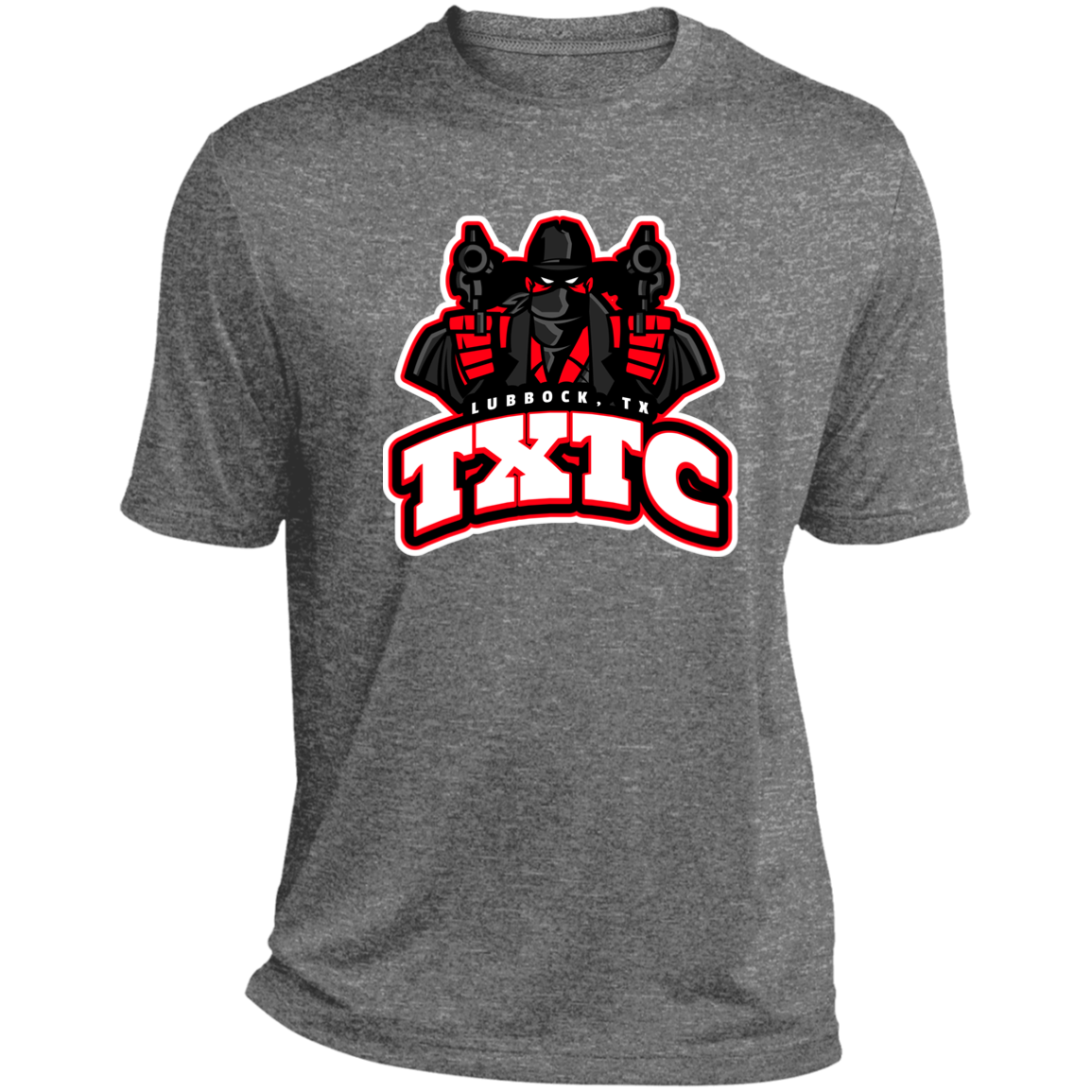 TXTC Heather Performance Tee