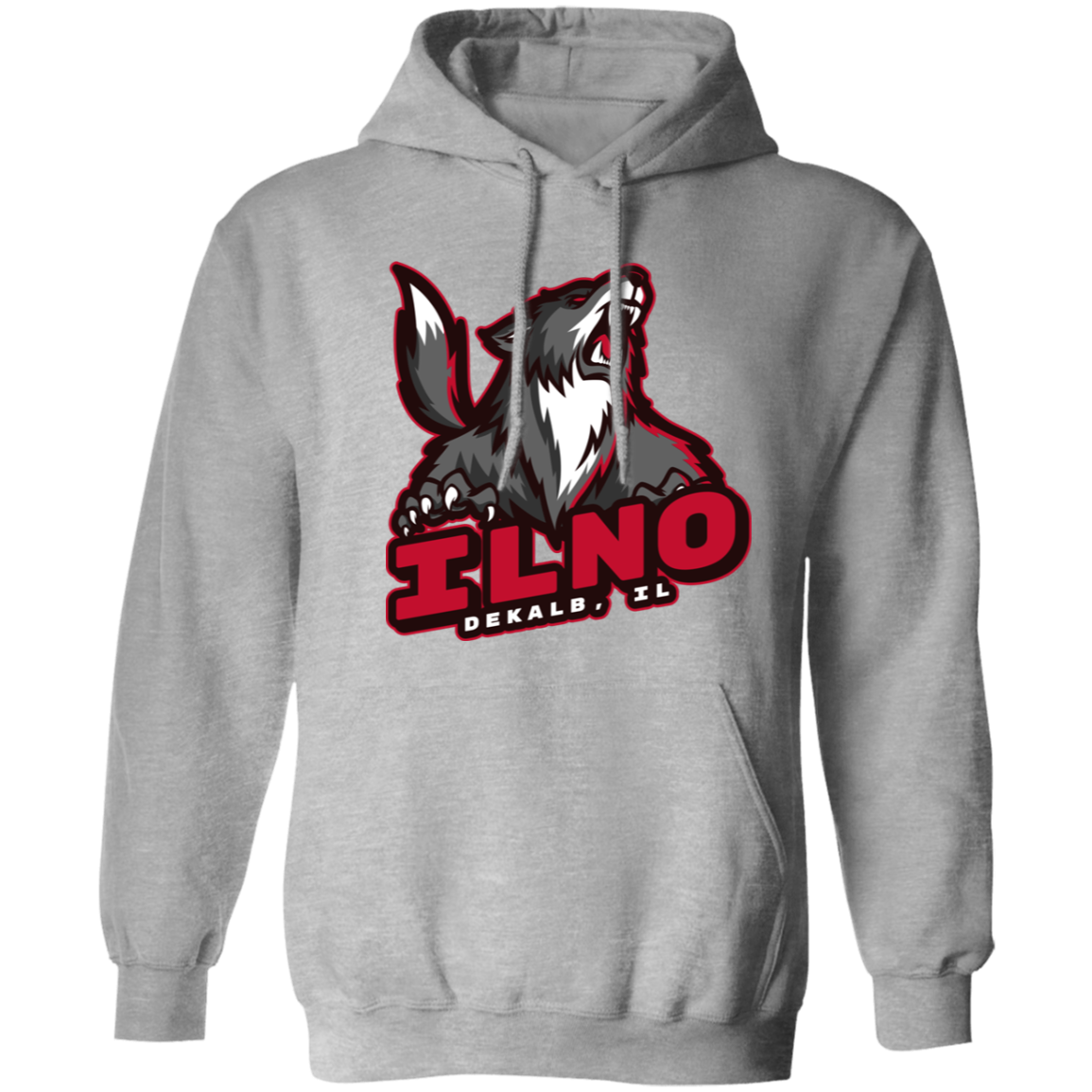 ILNO Pullover Hoodie 8 oz (Closeout)