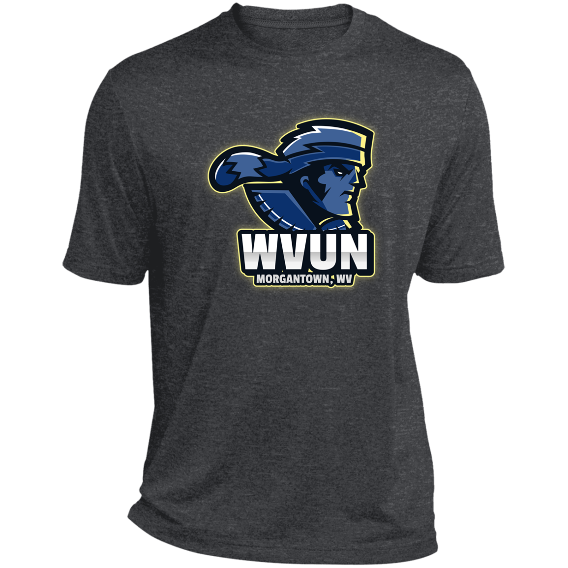 WVUN Heather Performance Tee