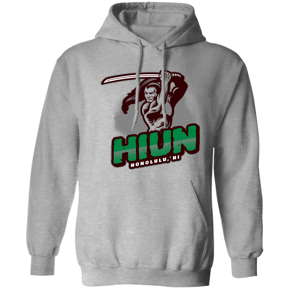 HIUN Pullover Hoodie 8 oz (Closeout)