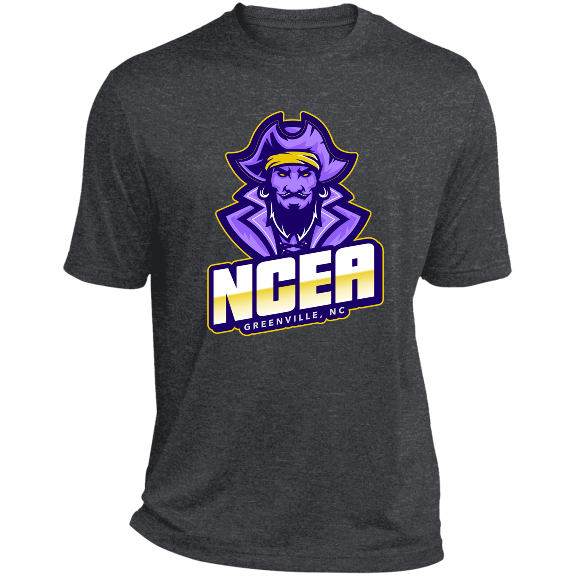 NCEA Heather Performance Tee