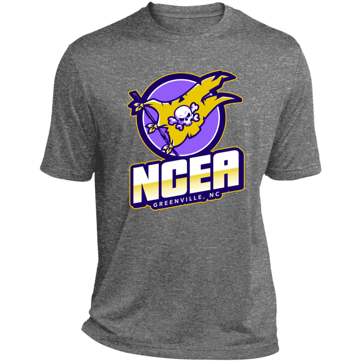 NCEA Heather Performance Tee