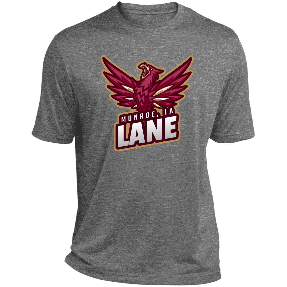 LANE Heather Performance Tee