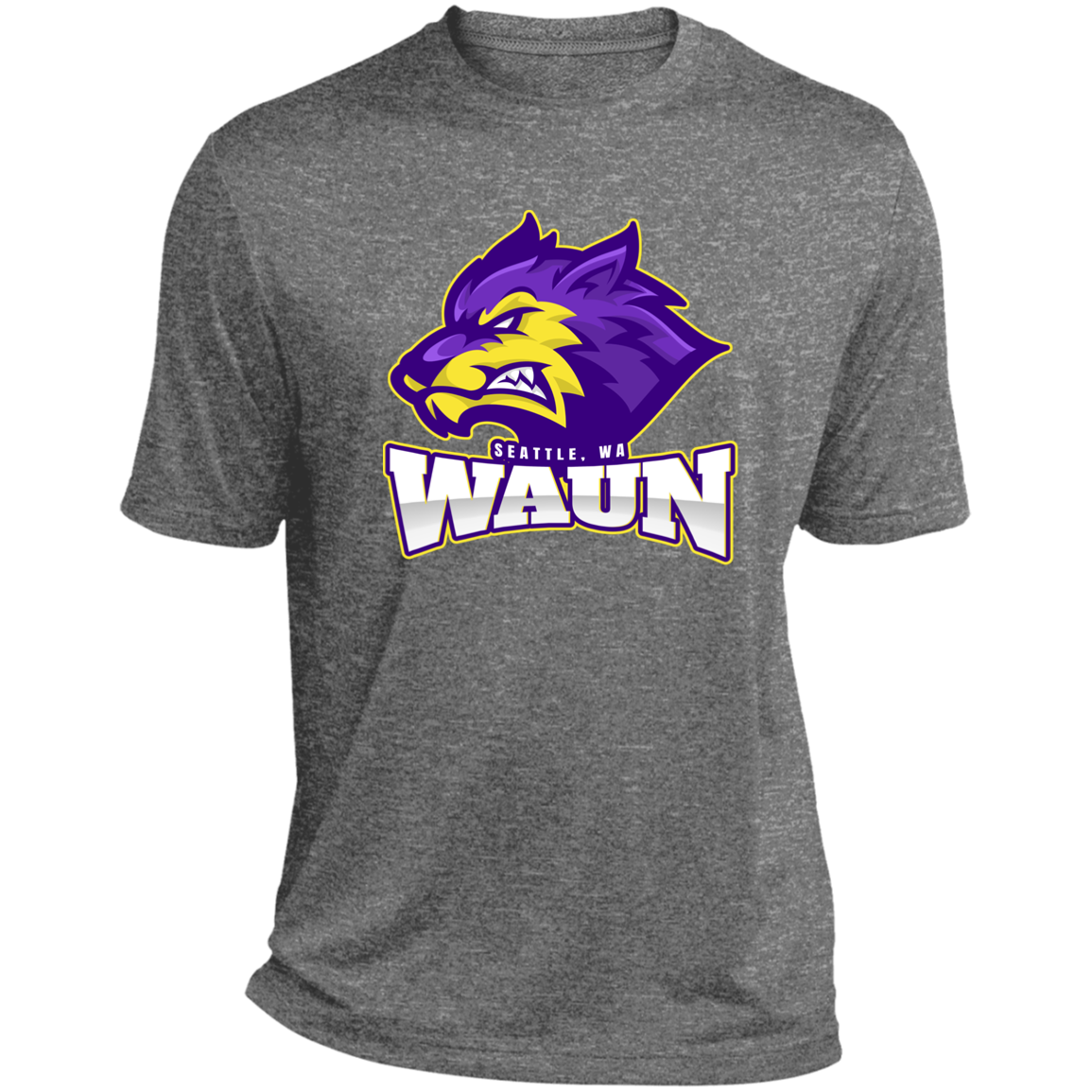 WAUN Heather Performance Tee