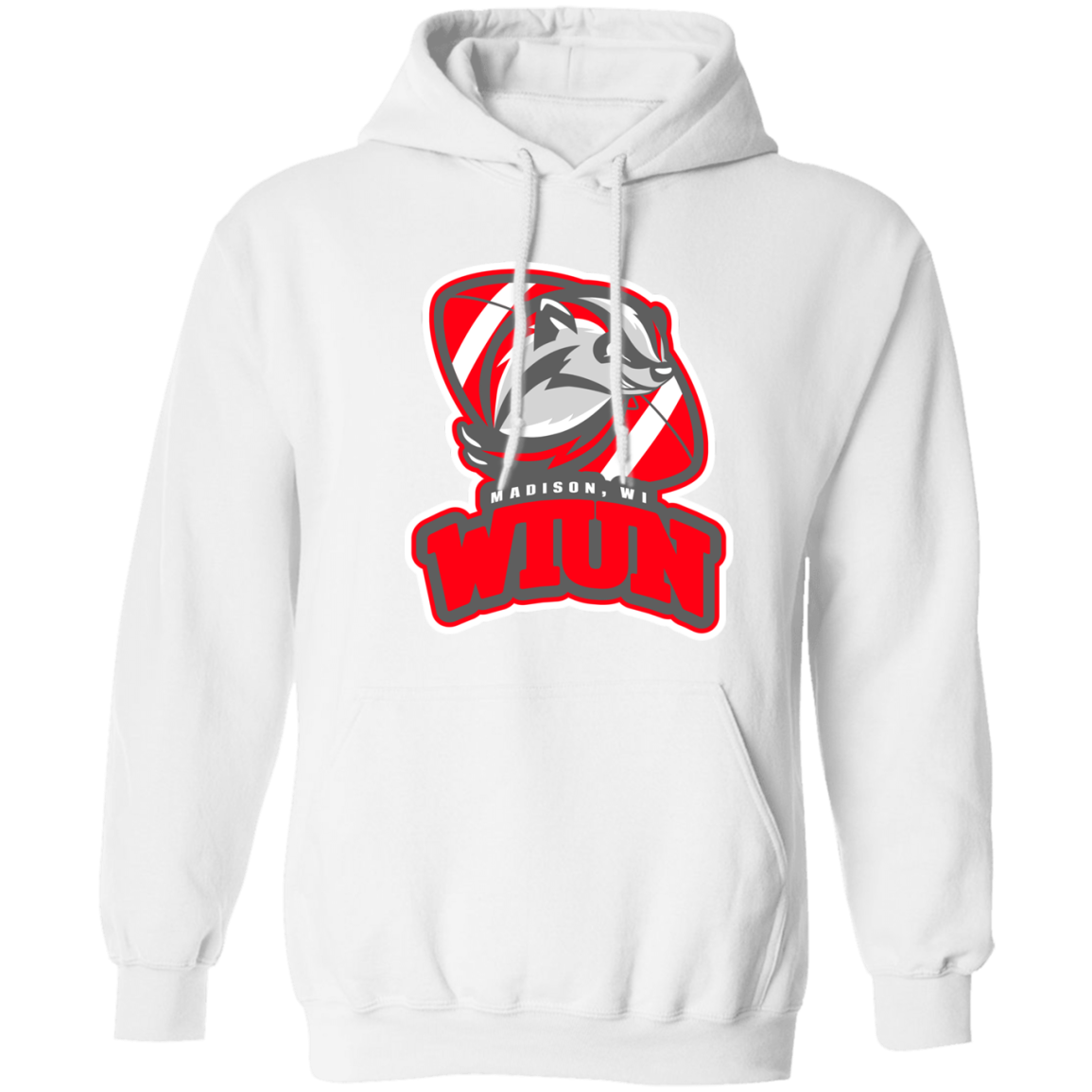 WIUN Pullover Hoodie 8 oz (Closeout)