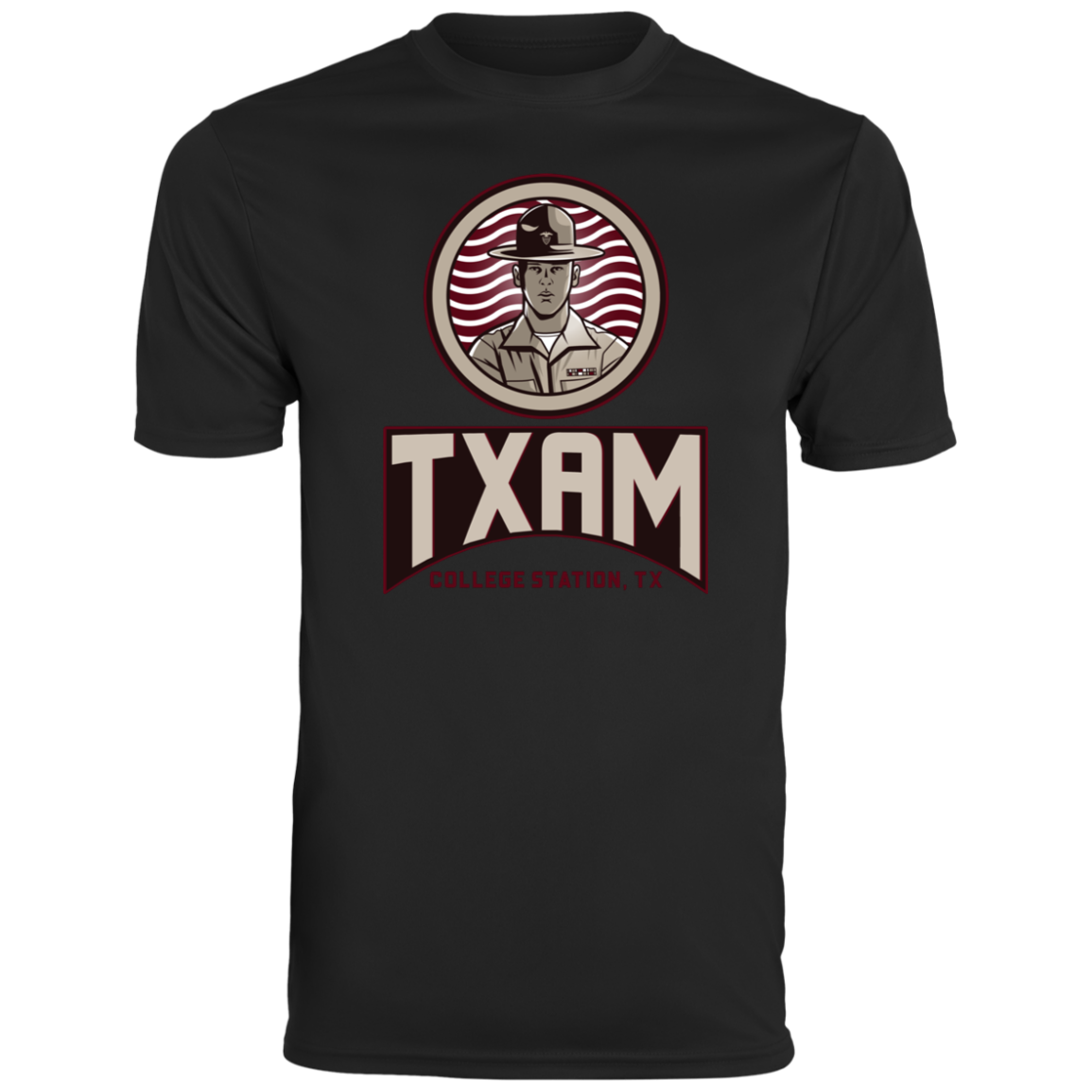 TXAM Men's Moisture-Wicking Tee