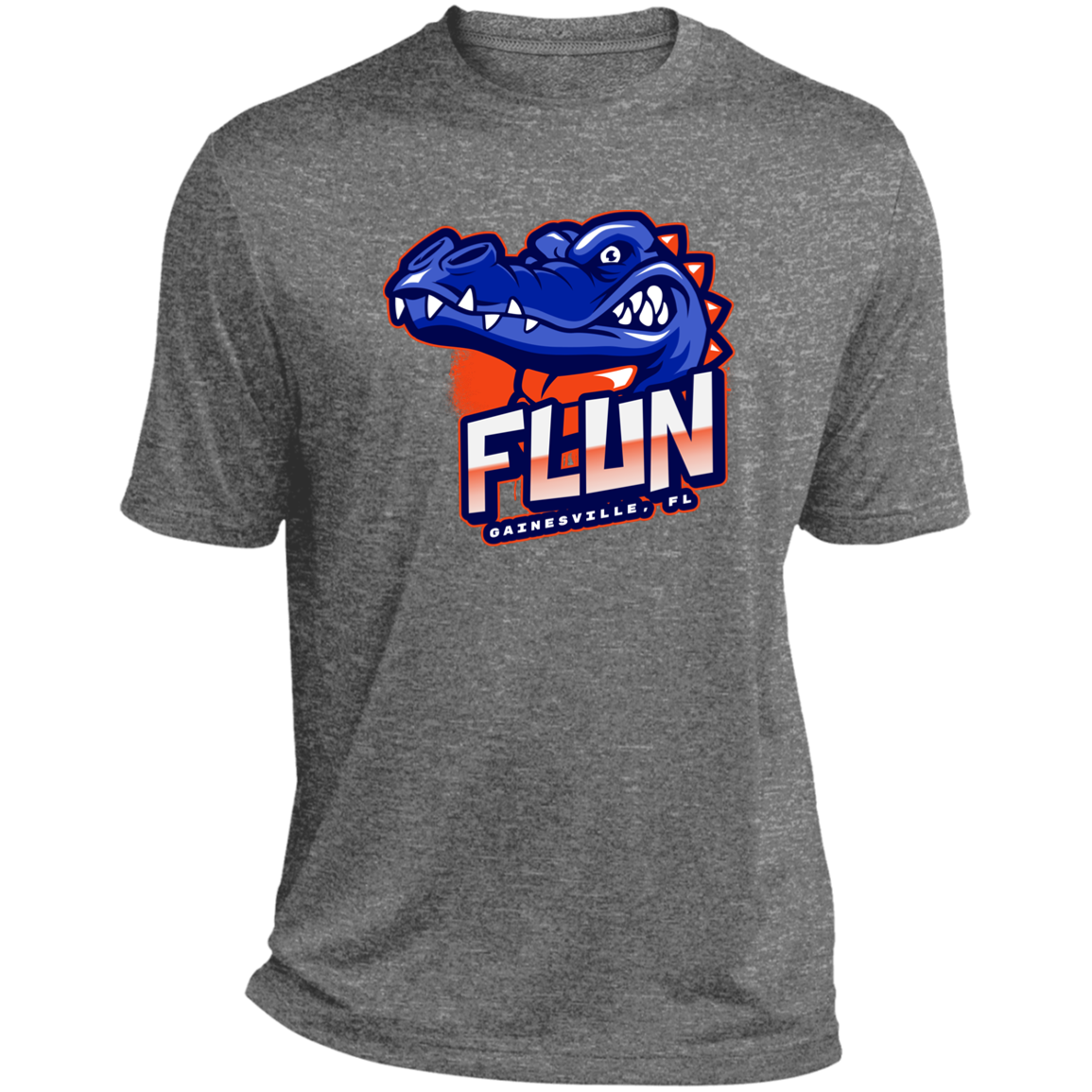 FLUN Heather Performance Tee