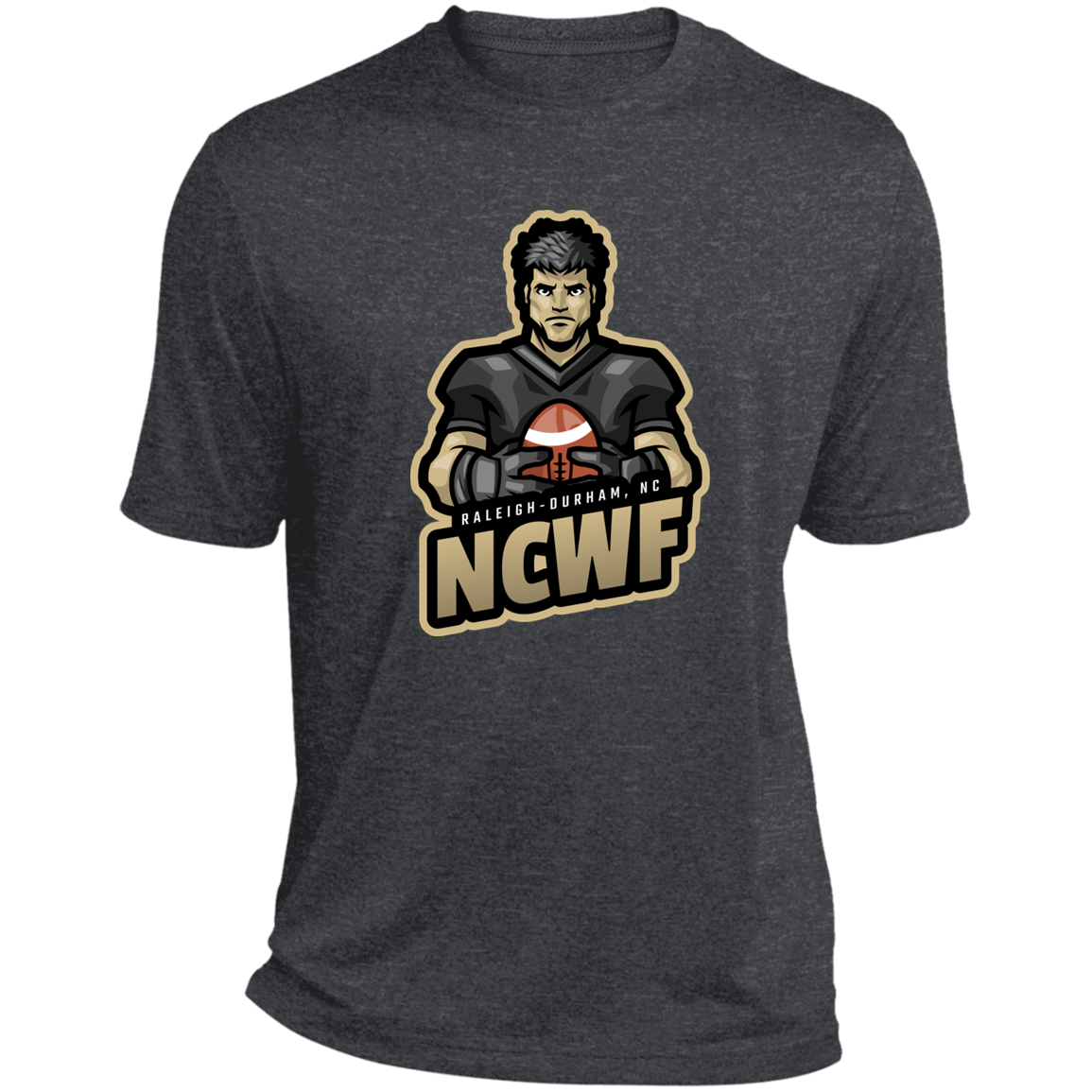 NCWF Heather Performance Tee