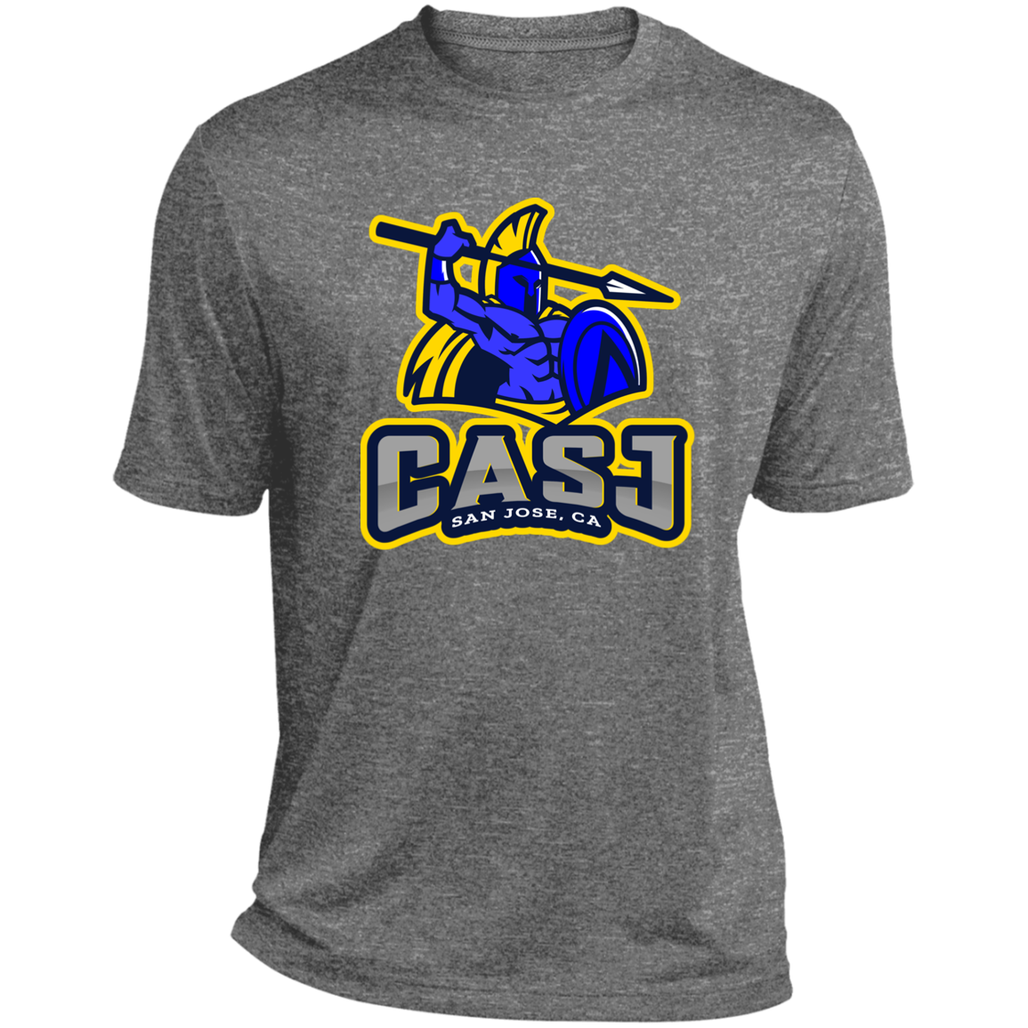 CASJ Heather Performance Tee