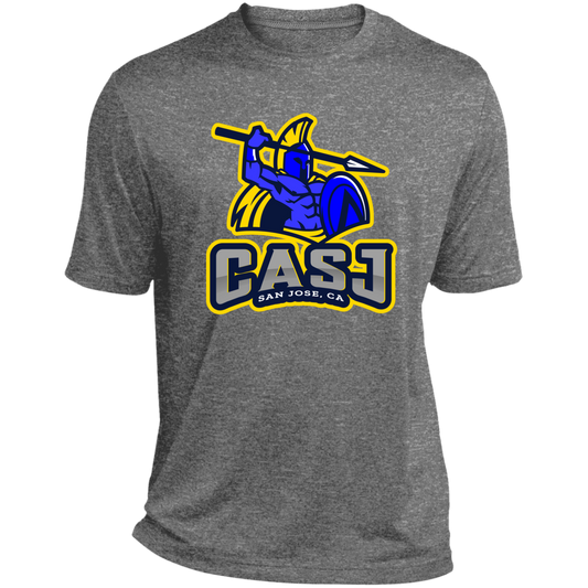 CASJ Heather Performance Tee