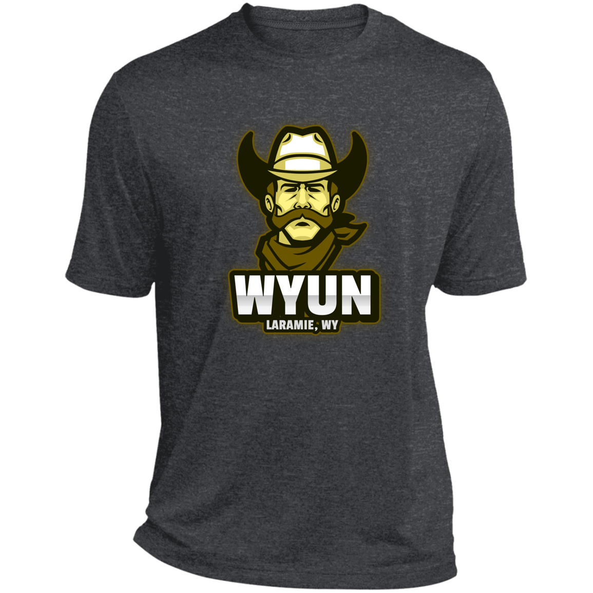 WYUN Heather Performance Tee