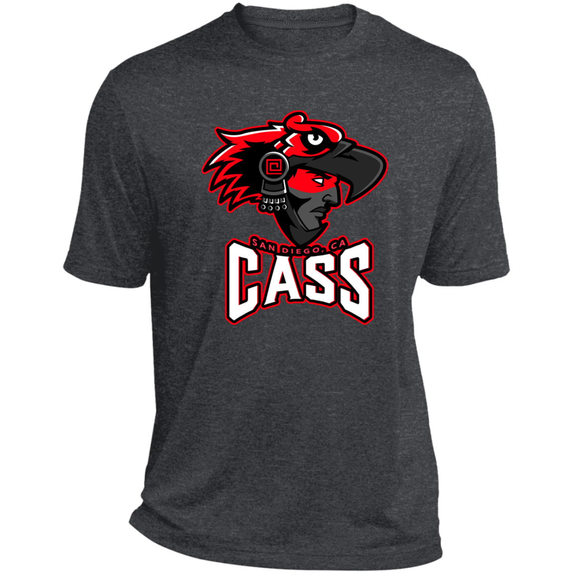 CASS Heather Performance Tee