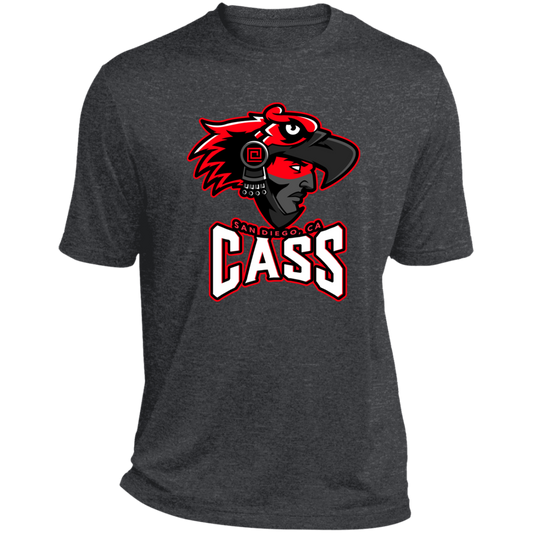 CASS Heather Performance Tee