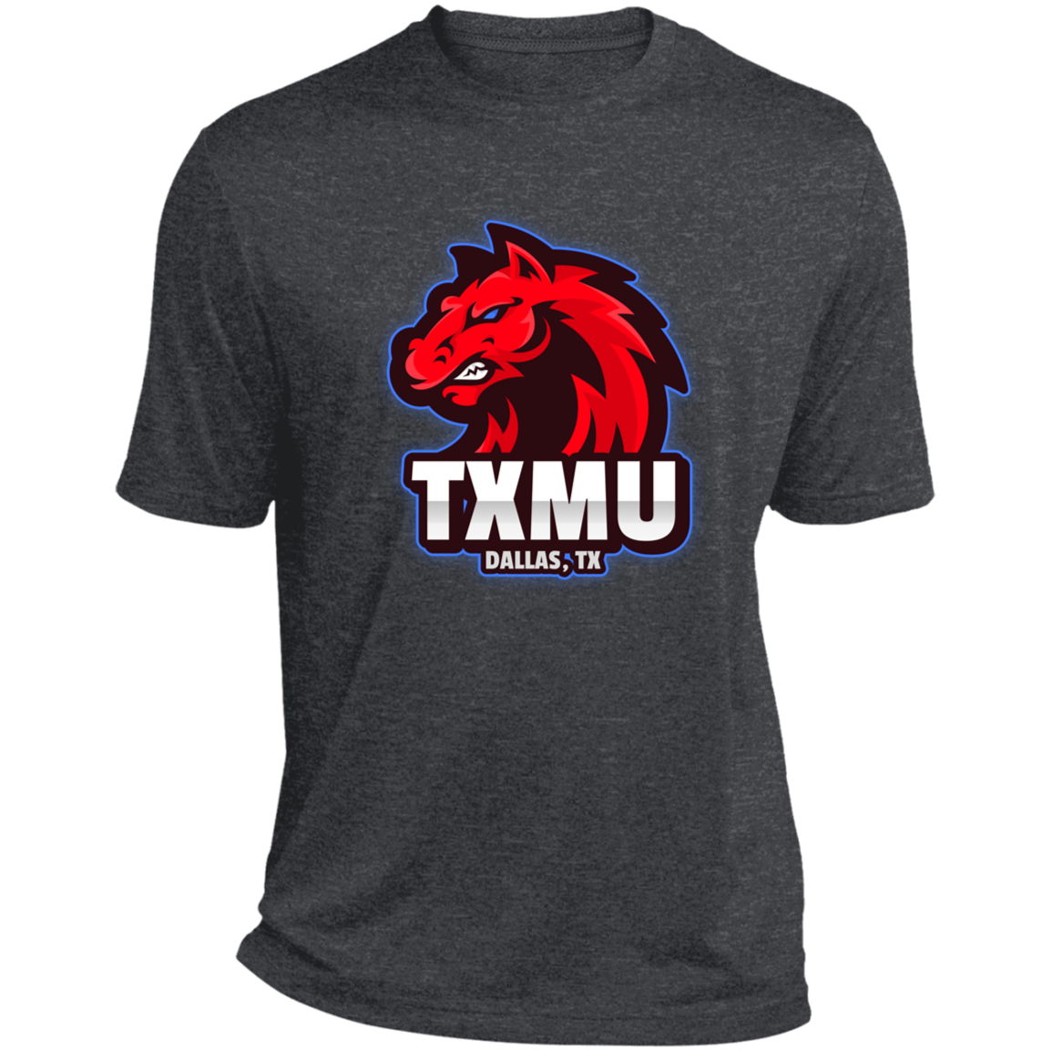 TXMU Heather Performance Tee