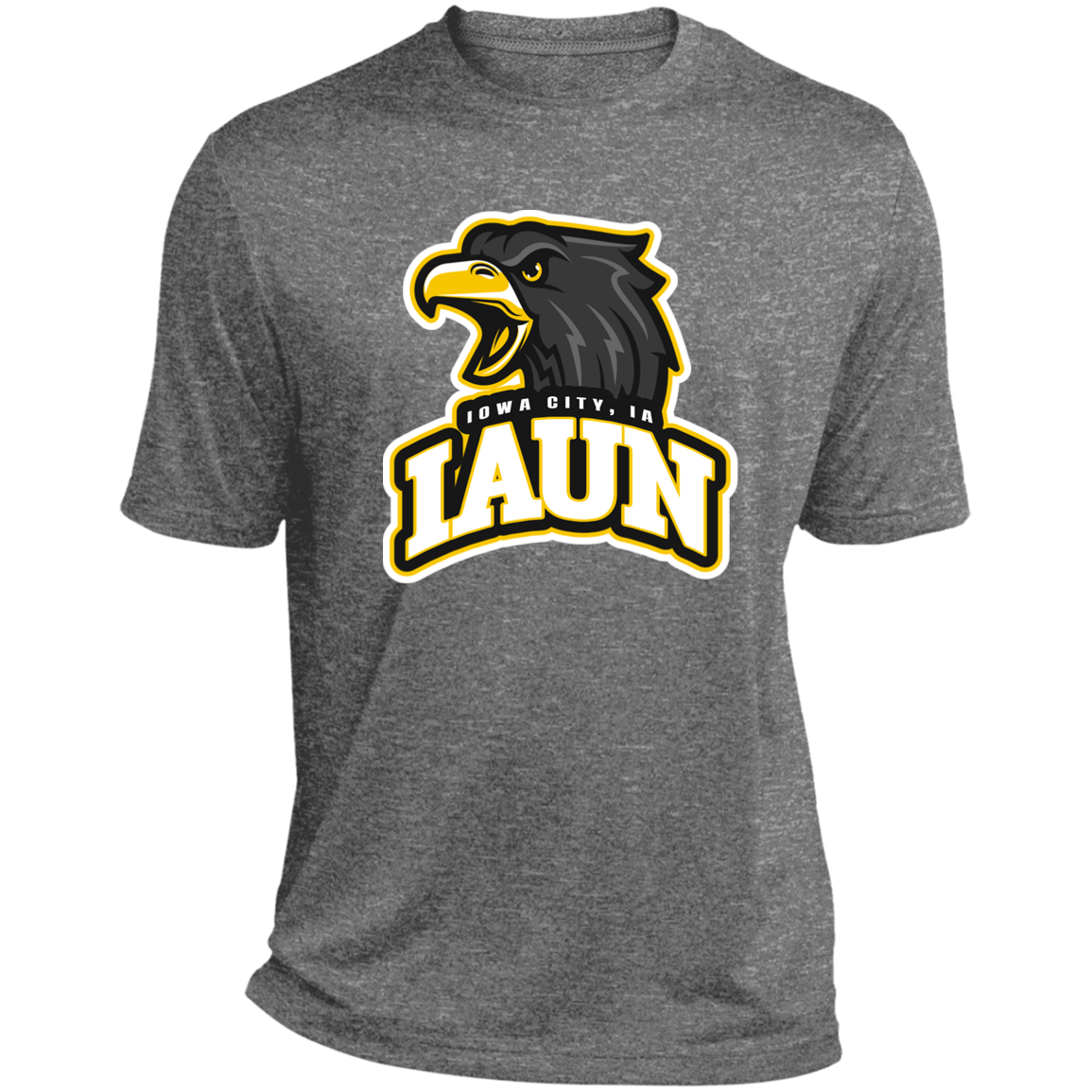 IAUN Heather Performance Tee