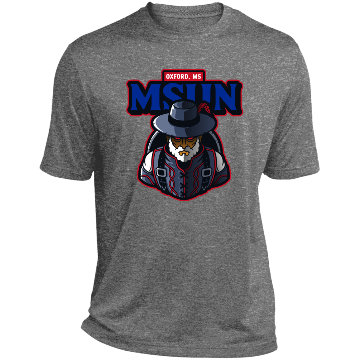 MSUN Heather Performance Tee