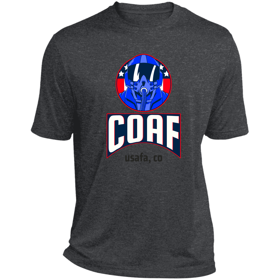 COAF Heather Performance Tee