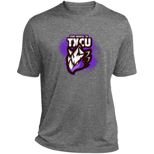 TXCU Heather Performance Tee