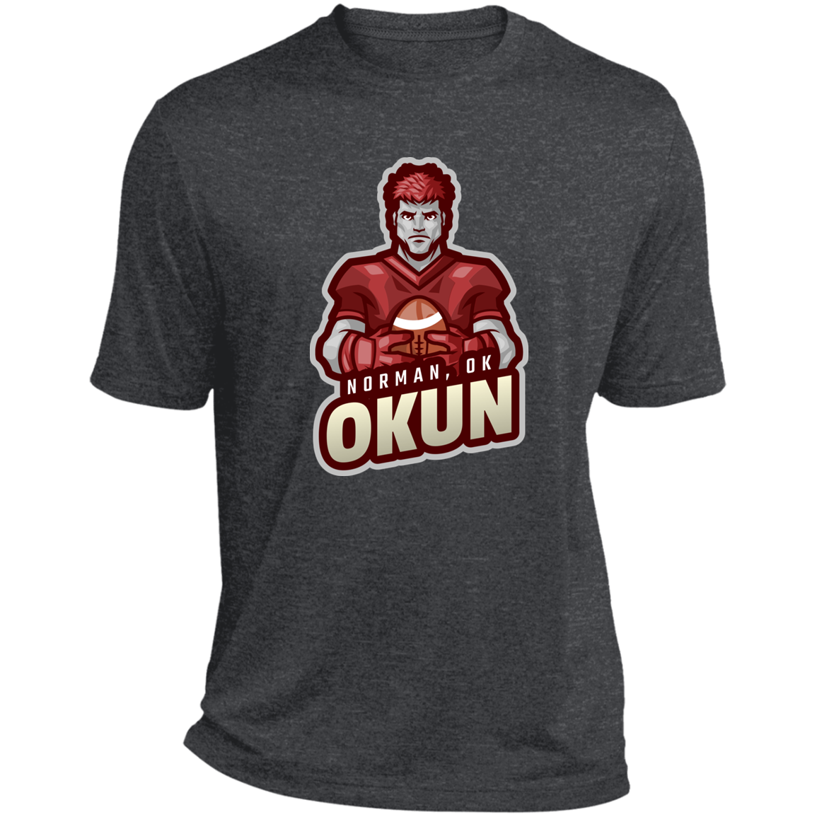 OKUN Heather Performance Tee