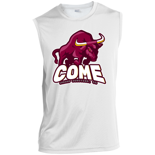 COME Sleeveless Performance Tee