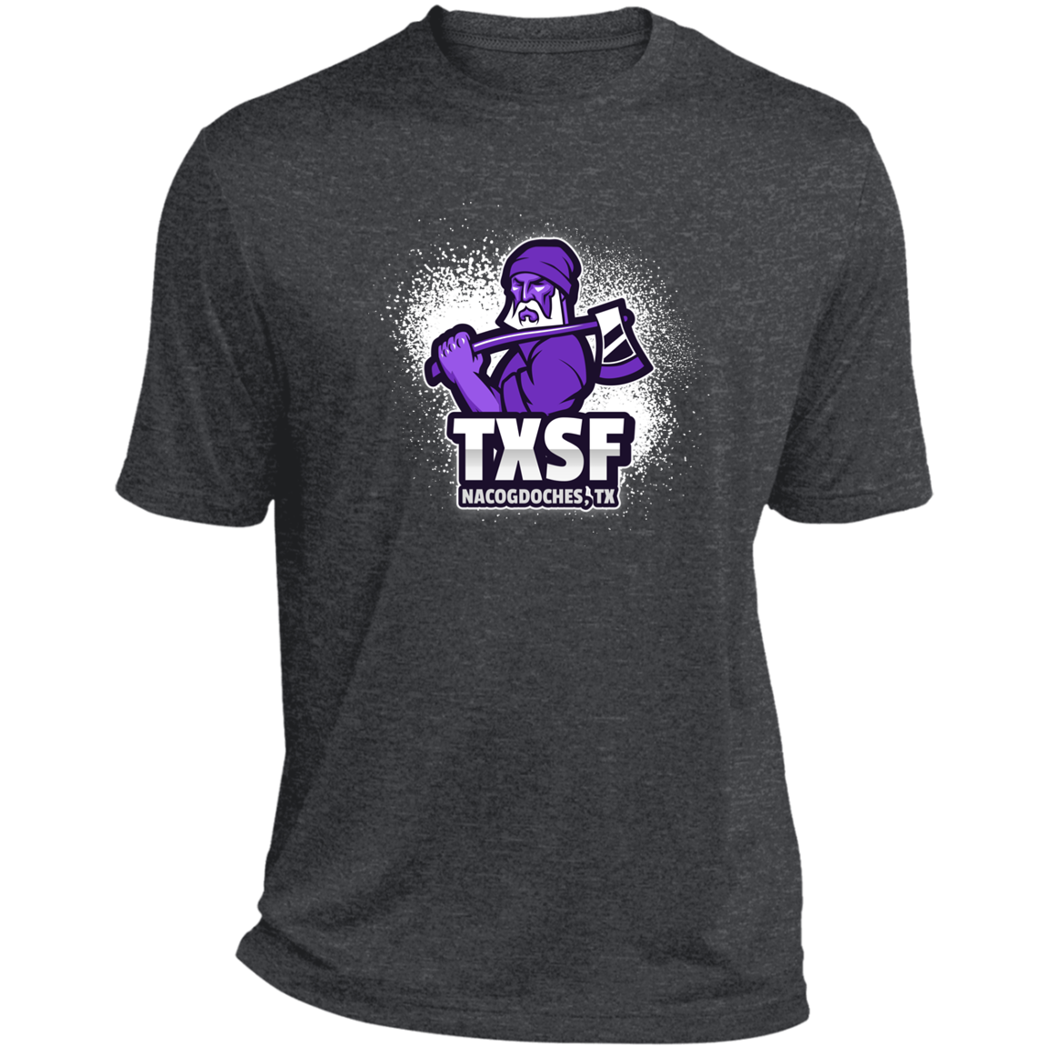 TXSF Heather Performance Tee