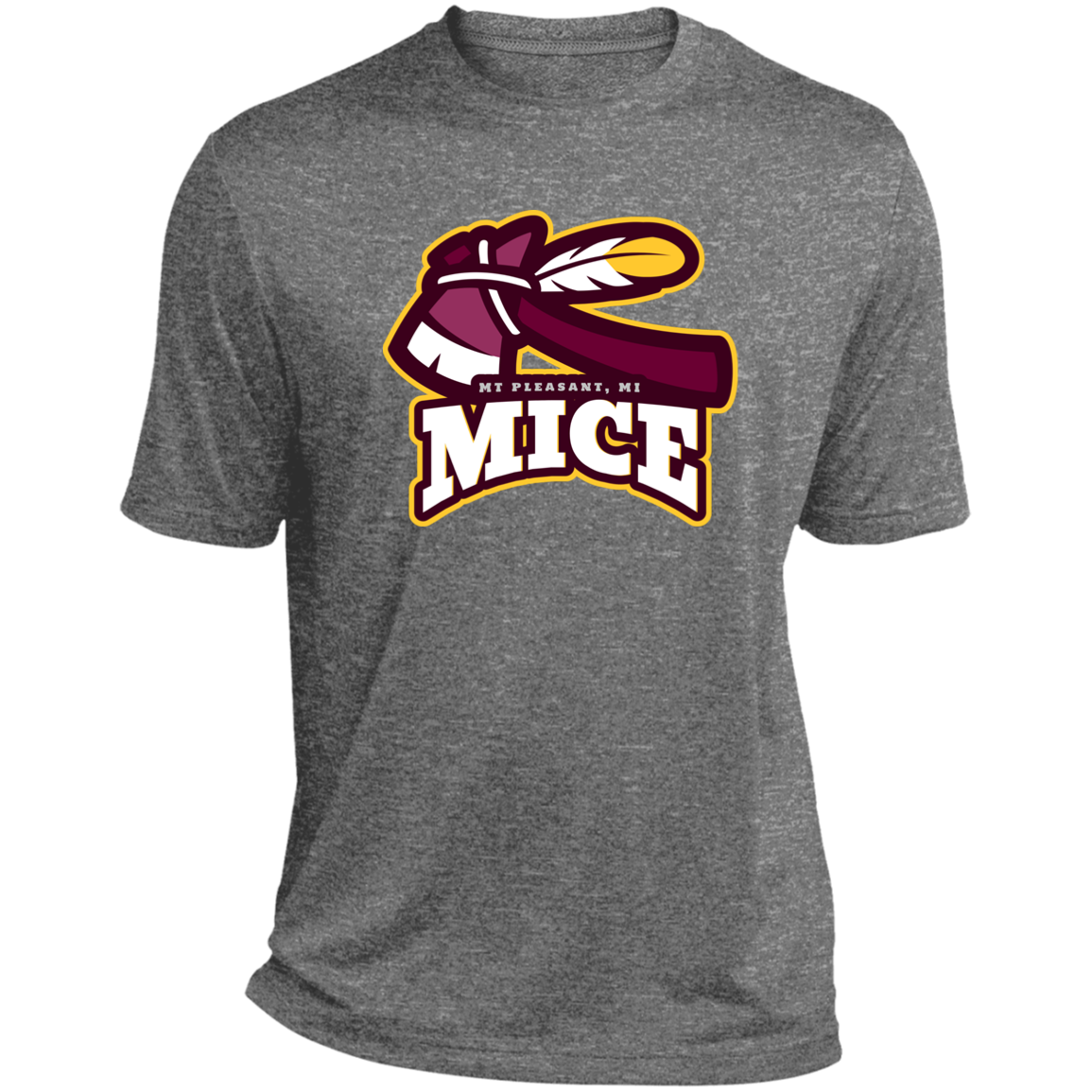 MICE Heather Performance Tee