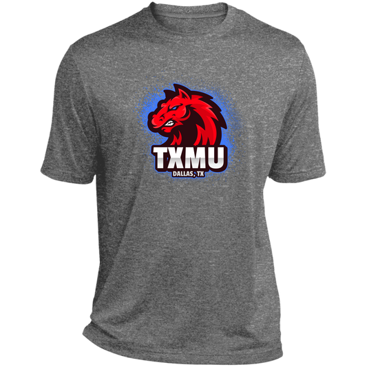 TXMU Heather Performance Tee