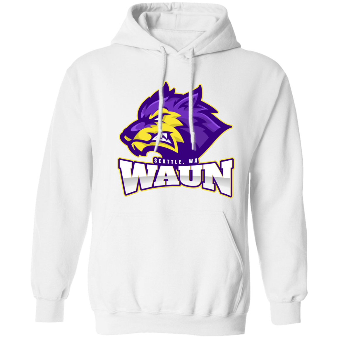 WAUN Pullover Hoodie 8 oz (Closeout)