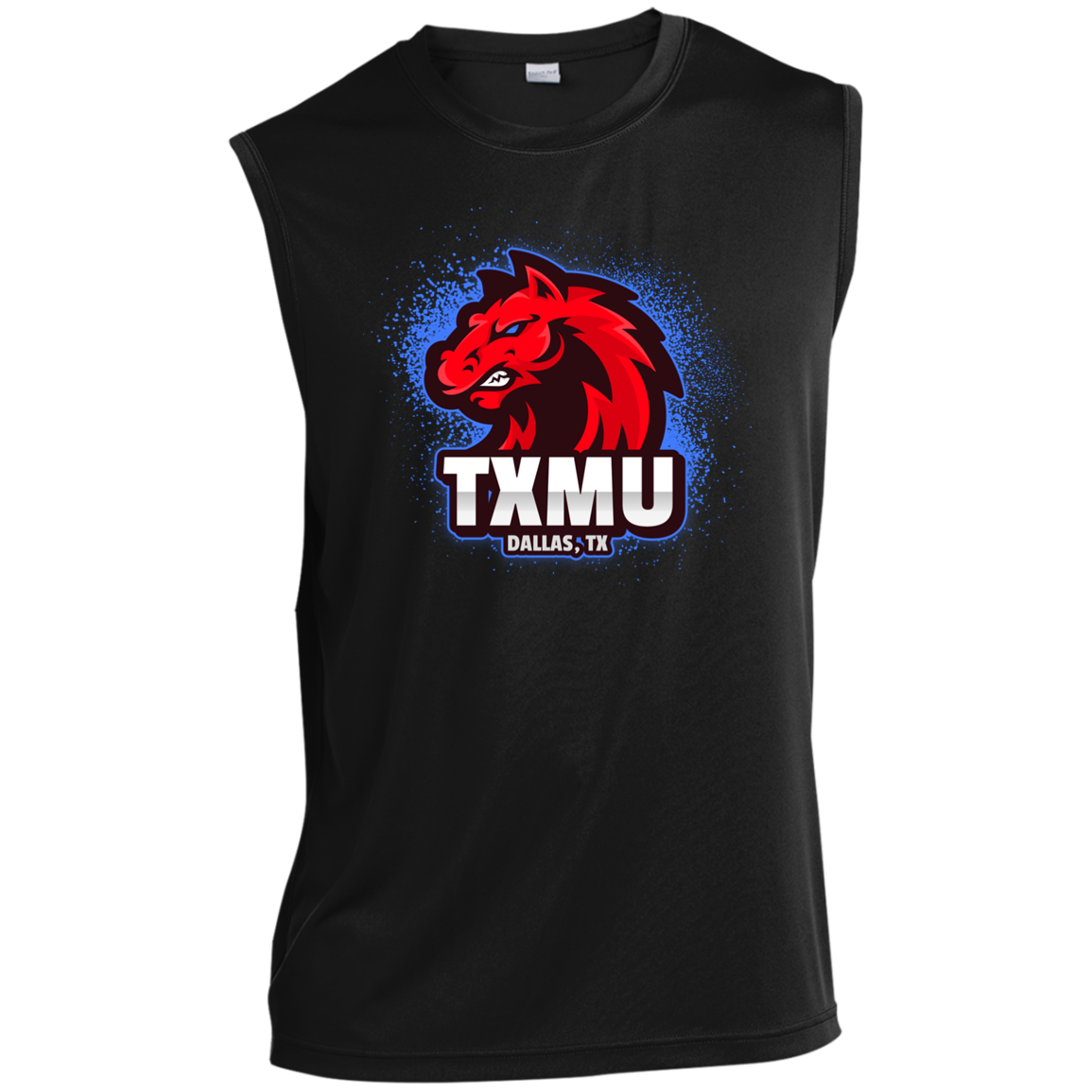 TXMU Sleeveless Performance Tee