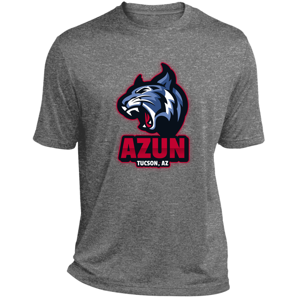 AZUN Heather Performance Tee