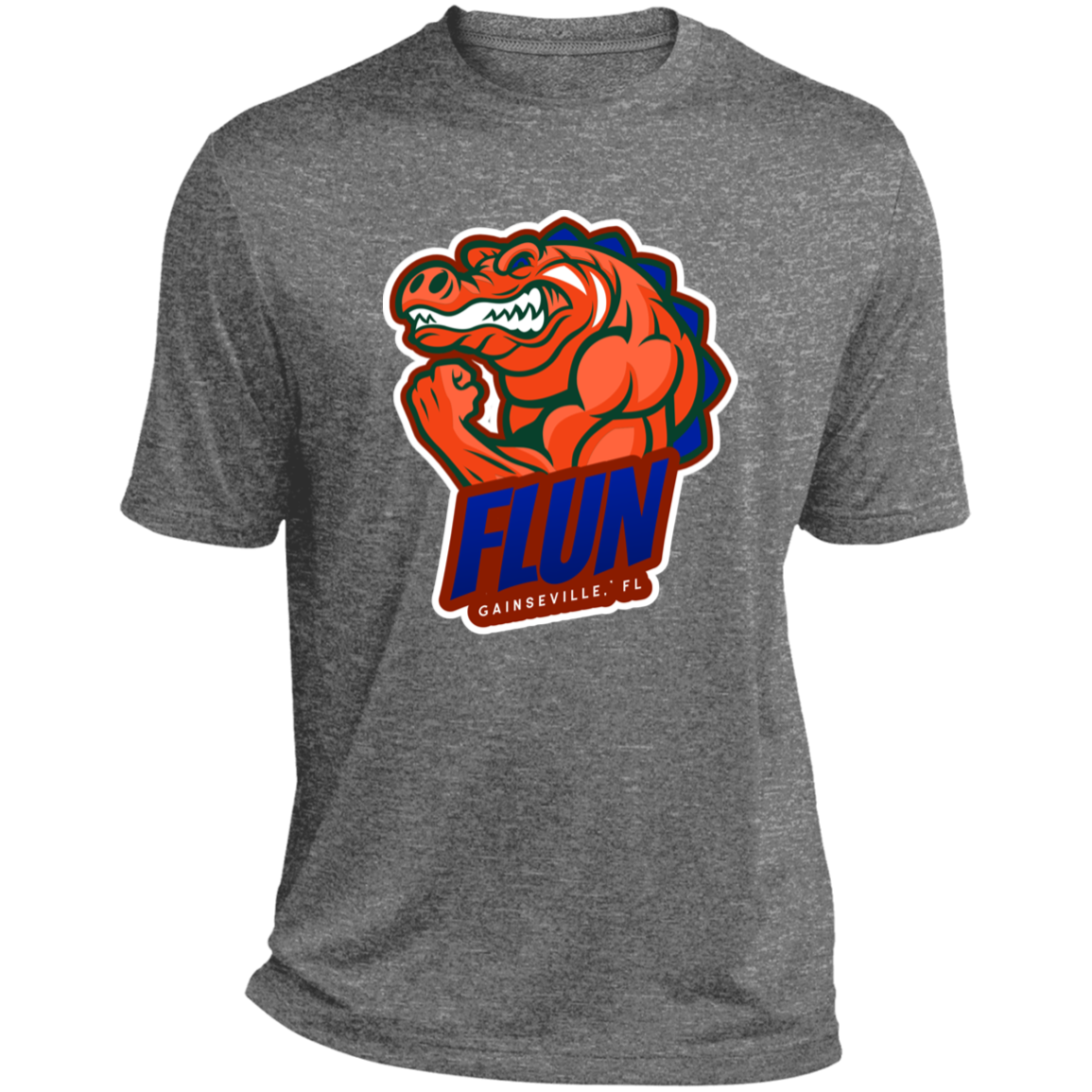 FLUN Heather Performance Tee