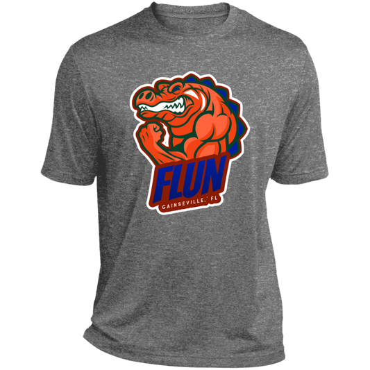 FLUN Heather Performance Tee