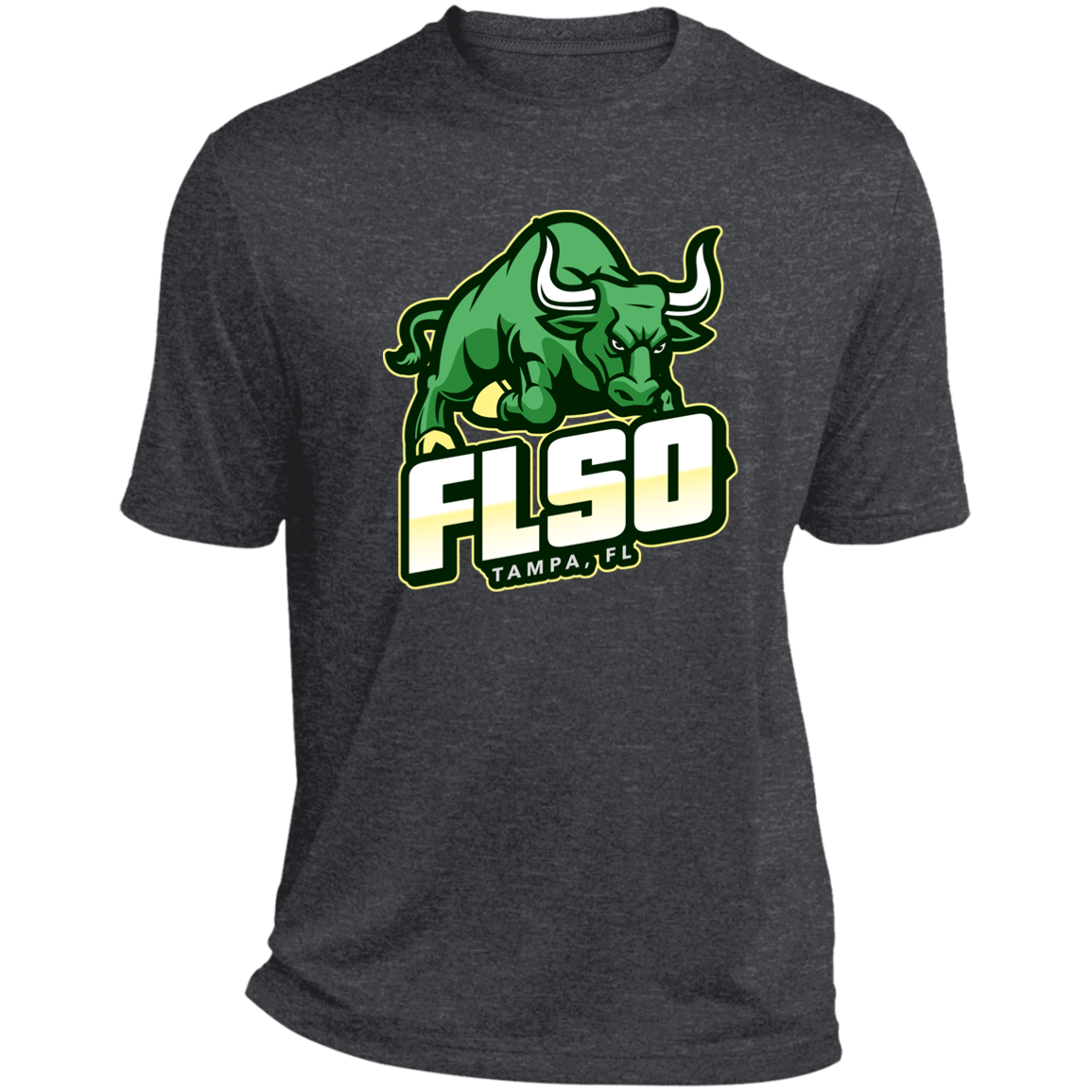 FLSO Heather Performance Tee