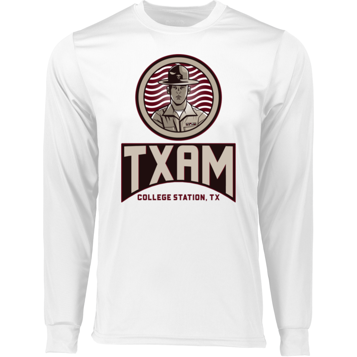 TXAM Long Sleeve Moisture-Wicking Tee