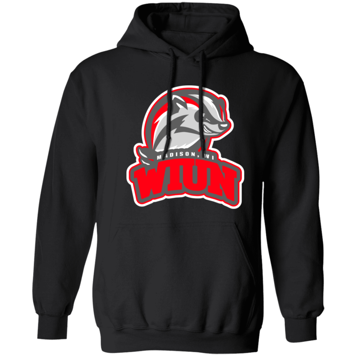 WIUN Pullover Hoodie 8 oz (Closeout)